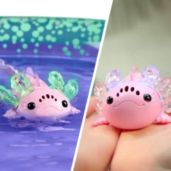 BIZAK Figuras De Acción*Fingerlings - Baby Axolotl Nadador