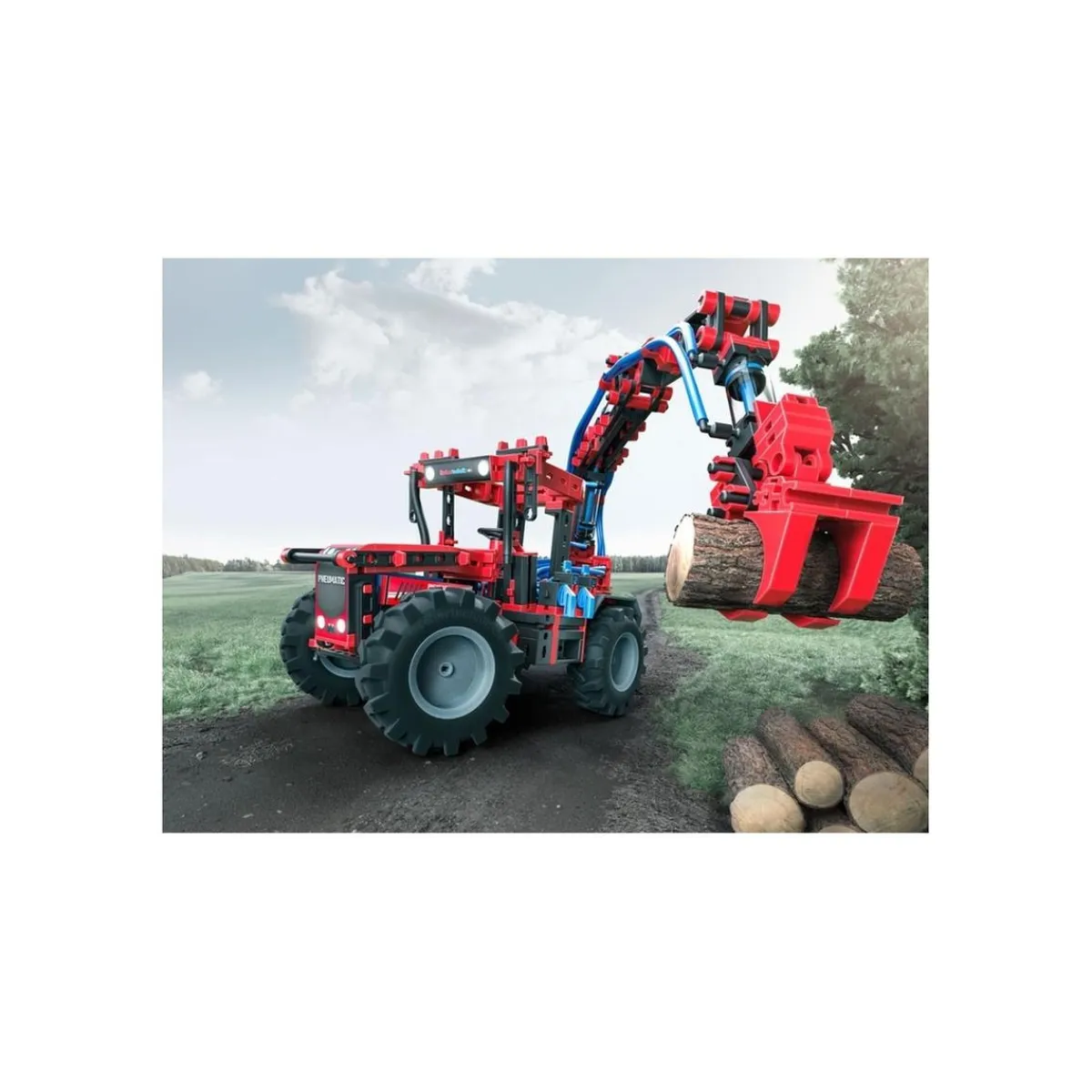 TOYS R US CE Steam|Juguetes De Construcción*Fischer Technik - Set de construcción Modelos Neumáticos Strong Pneumatics