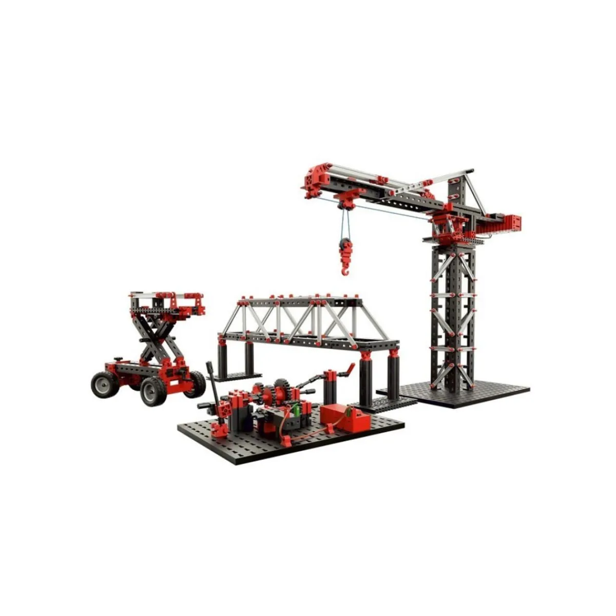 TOYS R US CE Steam|Juguetes De Construcción*Fischer Technik - Set de construcción Ingeniería Mechanic + Static 2