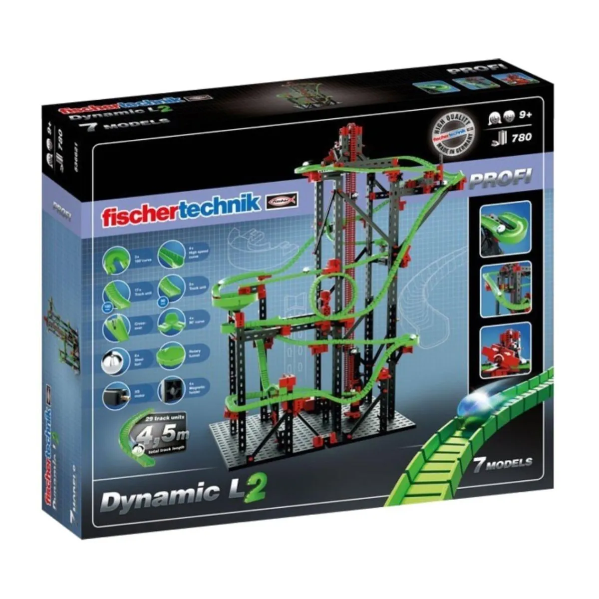 TOYS R US CE Steam|Juguetes De Construcción*Fischer Technik - Set de construcción para canicas Dynamic L 2