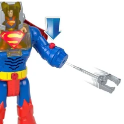 MATTEL Coleccionables Y Mini Mundos*Fisher Price Imaginext - Superman con Exoesqueleto-Robot