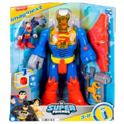 MATTEL Coleccionables Y Mini Mundos*Fisher Price Imaginext - Superman con Exoesqueleto-Robot