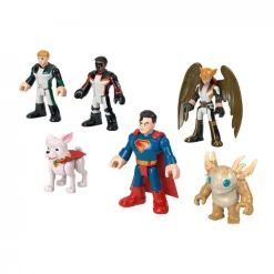 MATTEL Coleccionables Y Mini Mundos*Fisher Price Imaginext - Superman y Banda de la justicia
