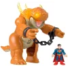 MATTEL Coleccionables Y Mini Mundos*Fisher Price Imaginext - Superman contra Kaiju