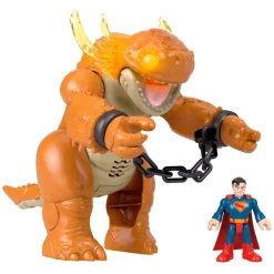 MATTEL Coleccionables Y Mini Mundos*Fisher Price Imaginext - Superman contra Kaiju