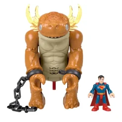 MATTEL Coleccionables Y Mini Mundos*Fisher Price Imaginext - Superman contra Kaiju