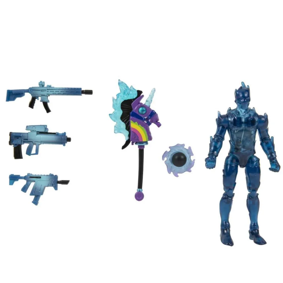 FORTNITE Figuras De Acción*- Figura articulada Zero de 10 cm con accesorios ㅤ
