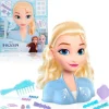 PRINCESAS DISNEY Muñecas*Frozen - Cabeza para peinados Elsa