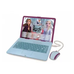 LEXIBOOK Juguetes Educativos Y Libros*Frozen - Ordenador bilingüe Frozen 2