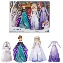 FROZEN Muñecas*- Pack muñecas Elsa y Anna moda real