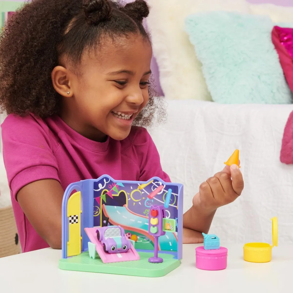 SPIN MASTER Coleccionables Y Mini Mundos*Gabby's Dollhouse - Sala de Juegos de Carlita