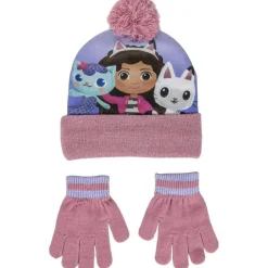 ARTESANIA CERDÁ Estilo De Vida*Gabby's Dollhouse - Conjunto 2 Piezas gorro y guantes