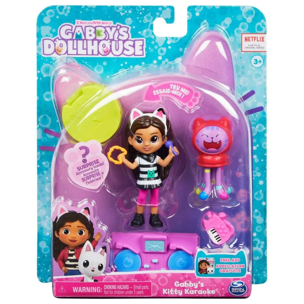 SPIN MASTER Coleccionables Y Mini Mundos*Gabby's Dollhouse - Fiesta Karaoke de Gabby
