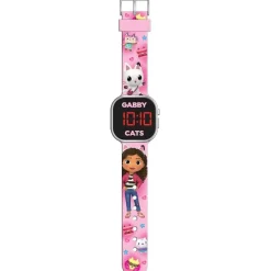 KIDS EUROSWAN S.L. Coleccionables Y Mini Mundos*Gabby's Dollhouse - Reloj LED Gabby