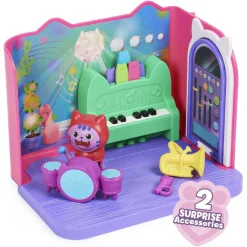 LACASA Coleccionables Y Mini Mundos*Gabby's Dollhouse - Sala de música de Catnip