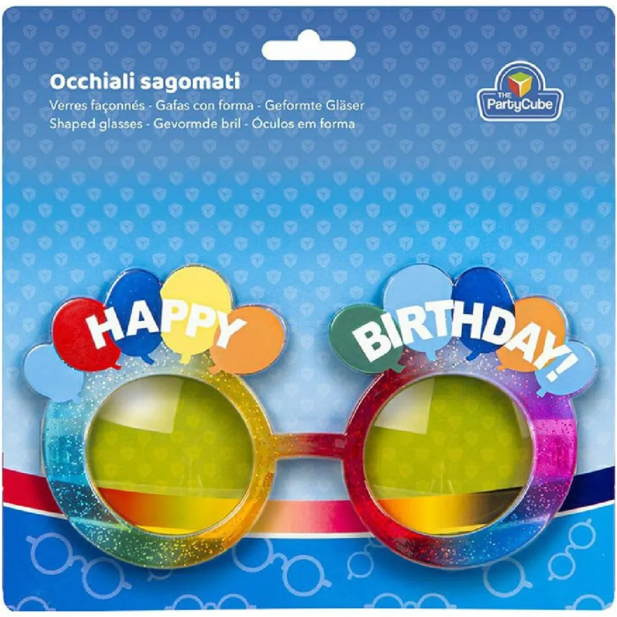 TOYS "R" US Artículos De Fiesta Y Regalos*Gafas redondas multicolor - Happy Birthday