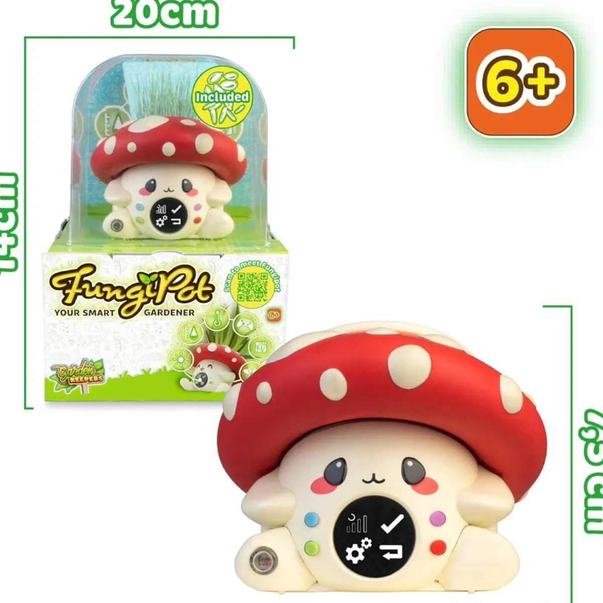 FAMOSA Figuras De Acción*Garden Keepers Fungipot maceta inteligente