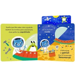 EDITORIAL PLANETA Juguetes Educativos Y Libros*Gatita Rita - ¡Soy astronauta!