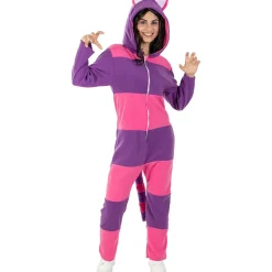 Funidelia Disfraces|Halloween*Gato Cheshire Onesie adulto L-XL