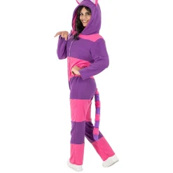 Funidelia Disfraces|Halloween*Gato Cheshire Onesie adulto L-XL