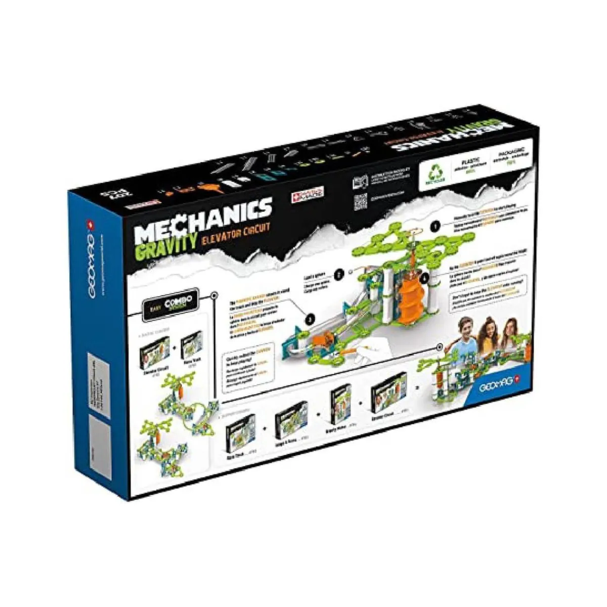 TOY PARTNER Steam*Geomag - Mechanics Gravity elevator