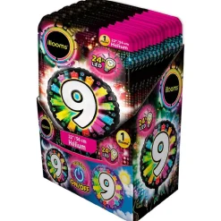 TOYS "R" US Artículos De Fiesta Y Regalos*Globo LED helio número 9