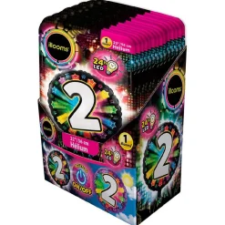 TOYS "R" US Artículos De Fiesta Y Regalos*Globo LED helio número 2
