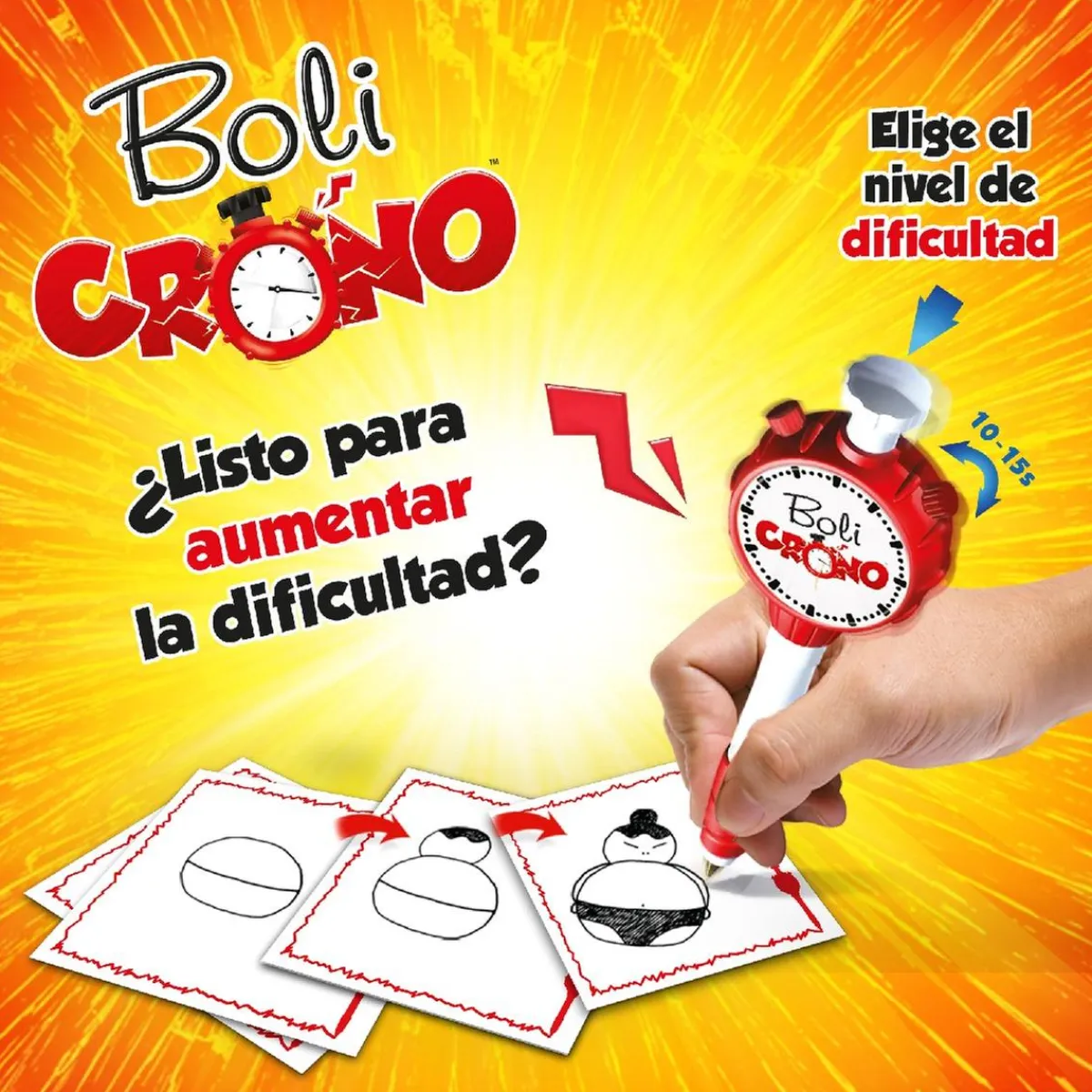 EPOCH PARA IMAGINAR S.L. Friki Zone|Juegos Y Puzzles*Goliath - Boli Crono ㅤ