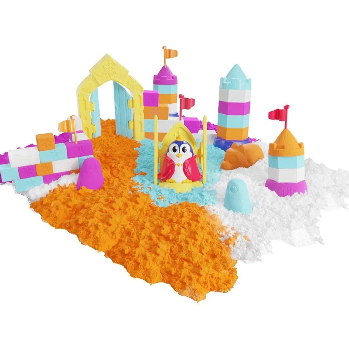 RAVENSBURGER IBÉRICA Steam|Arte Y Manualidades*Goliath - Palacio de Hielo con Arena Mágica y nueva textura suave al tacto que no se seca ㅤ