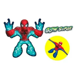 BANDAI Figuras De Acción*Goo Jit Zu - Figura Glow Surge Spider-man
