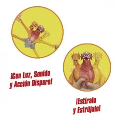 BANDAI Figuras De Acción*Goo Jit Zu - King Hydra Lava Fury