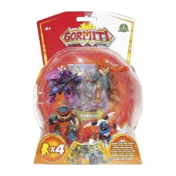 GORMITI Figuras De Acción*- Blíster 4 figuras Serie 3 (varios modelos)
