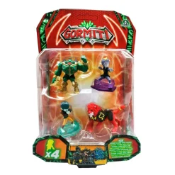 FAMOSA Figuras De Acción*Gormiti - Pack 4 Figuras (varios modelos)