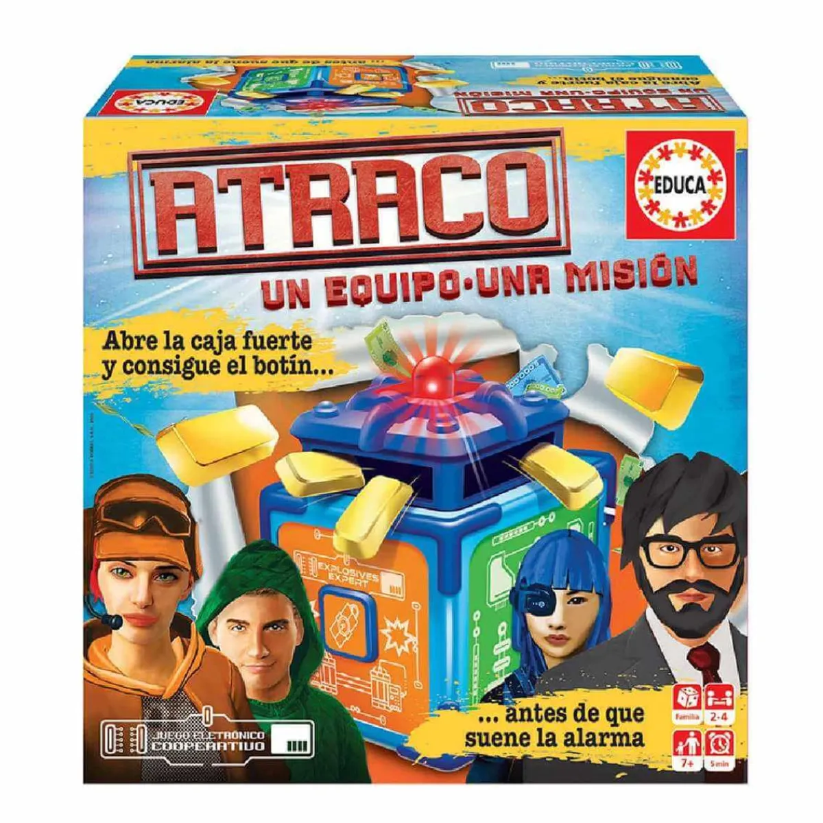 EDUCA BORRAS Friki Zone|Juegos Y Puzzles*Gran atraco - juego de mesa