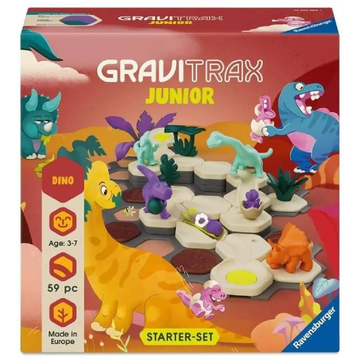 RAVENSBURGER Steam*Gravitrax Junior - Starter Set - Dino