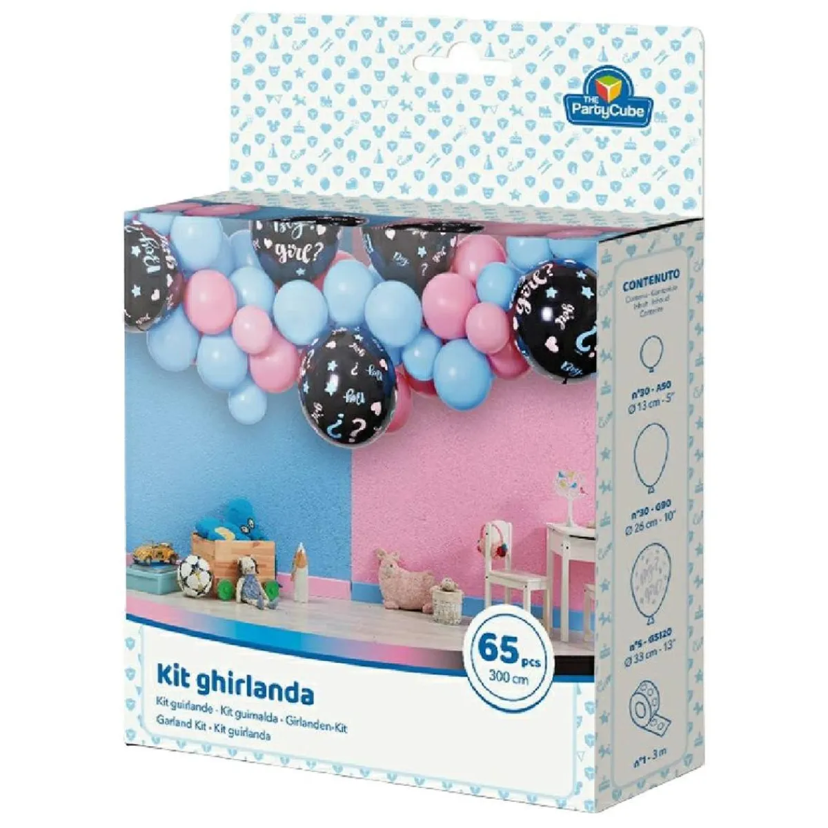 TOYS "R" US Artículos De Fiesta Y Regalos*Guirnalda Boy or Girl?