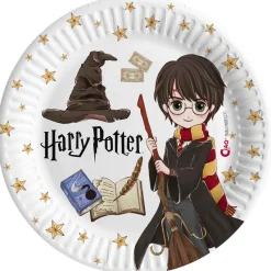 HARRY POTTER Artículos De Fiesta Y Regalos*- 8 platos de cartón