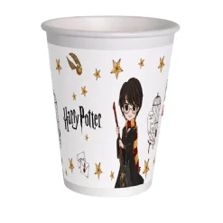 HARRY POTTER Artículos De Fiesta Y Regalos*- 8 vasos de cartón