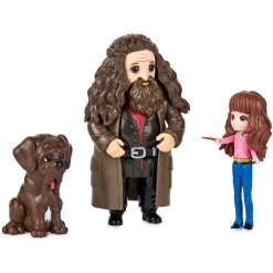 HARRY POTTER Coleccionables Y Mini Mundos*- Hermione y Hagrid - Pack 2 figuras