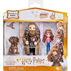 HARRY POTTER Coleccionables Y Mini Mundos*- Hermione y Hagrid - Pack 2 figuras