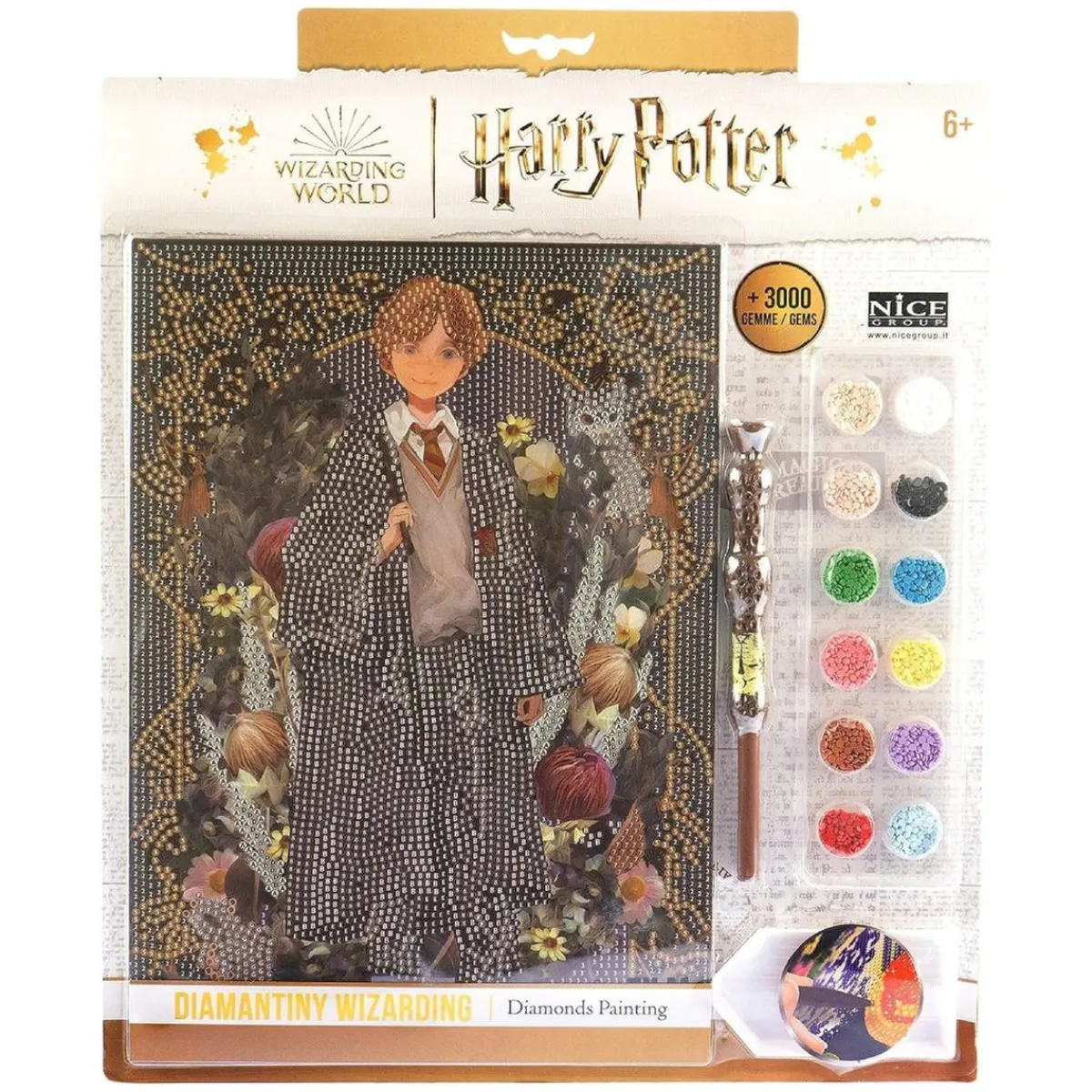 HARRY POTTER Arte Y Manualidades*- Kit crea el mosaico Yume Fantasy Dimantiny Wizarding - (Varios modelos)