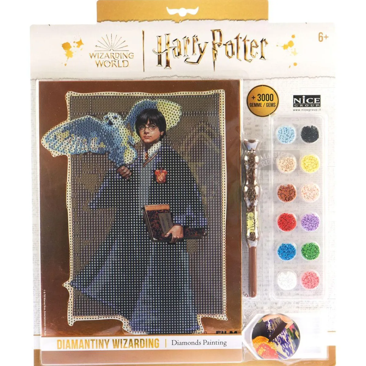 HARRY POTTER Arte Y Manualidades*- Kit mosaico arte de cristal Wizarding Foundation
