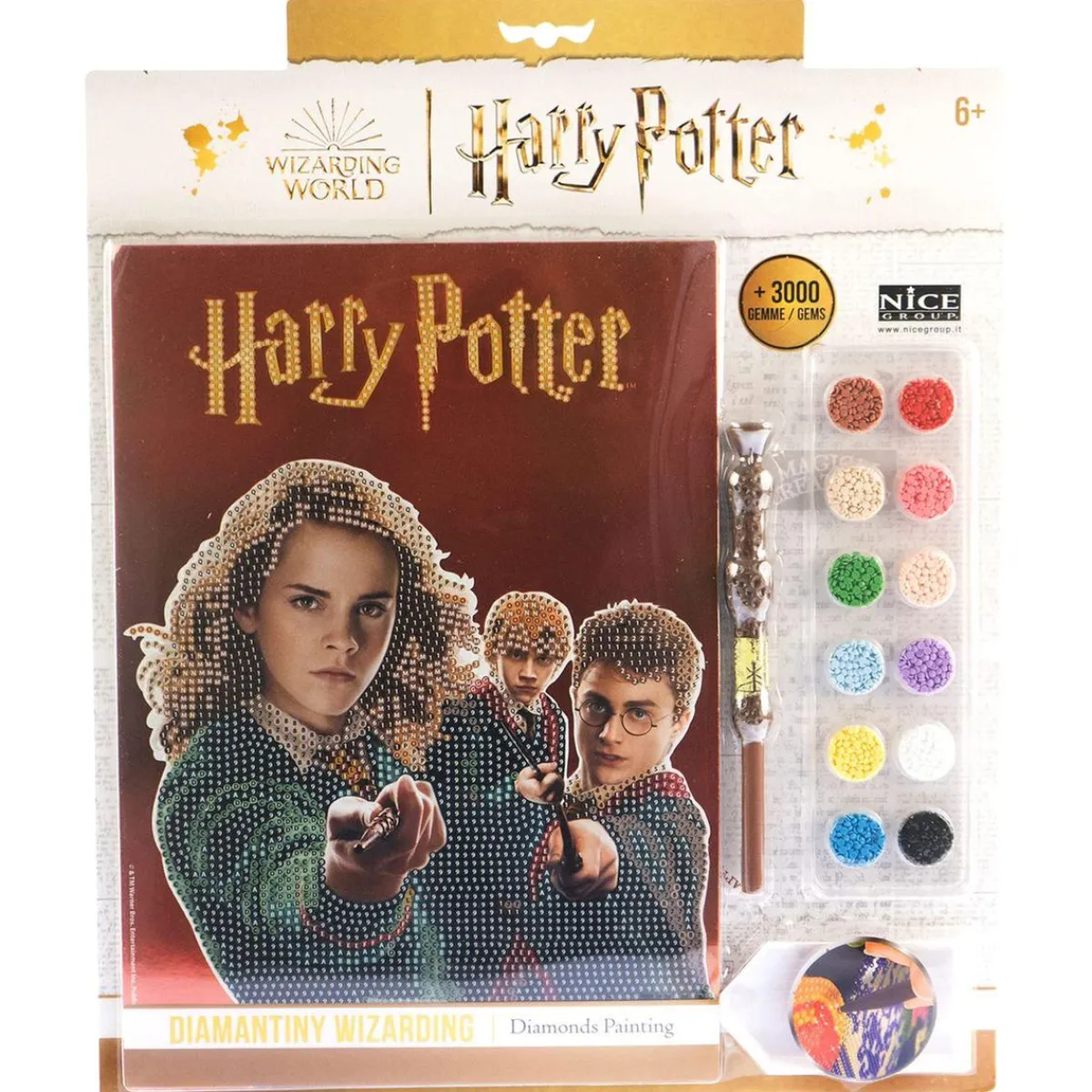 HARRY POTTER Arte Y Manualidades*- Kit mosaico arte de cristal Wizarding Foundation