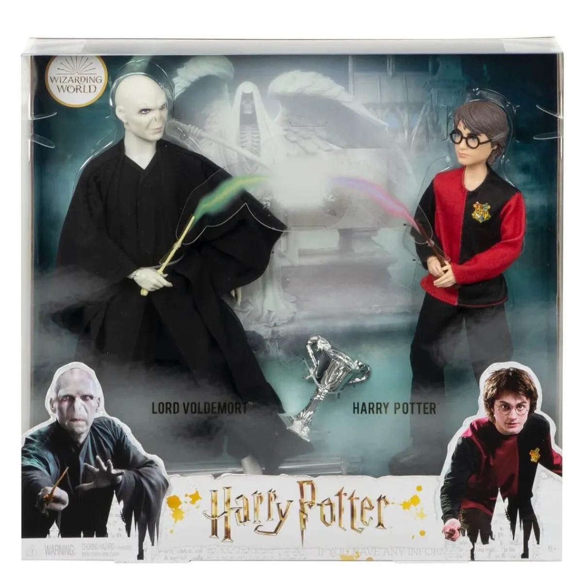 MATTEL Figuras De Acción*Harry Potter - Pack 2 Figuras Harry potter VS Voldemort