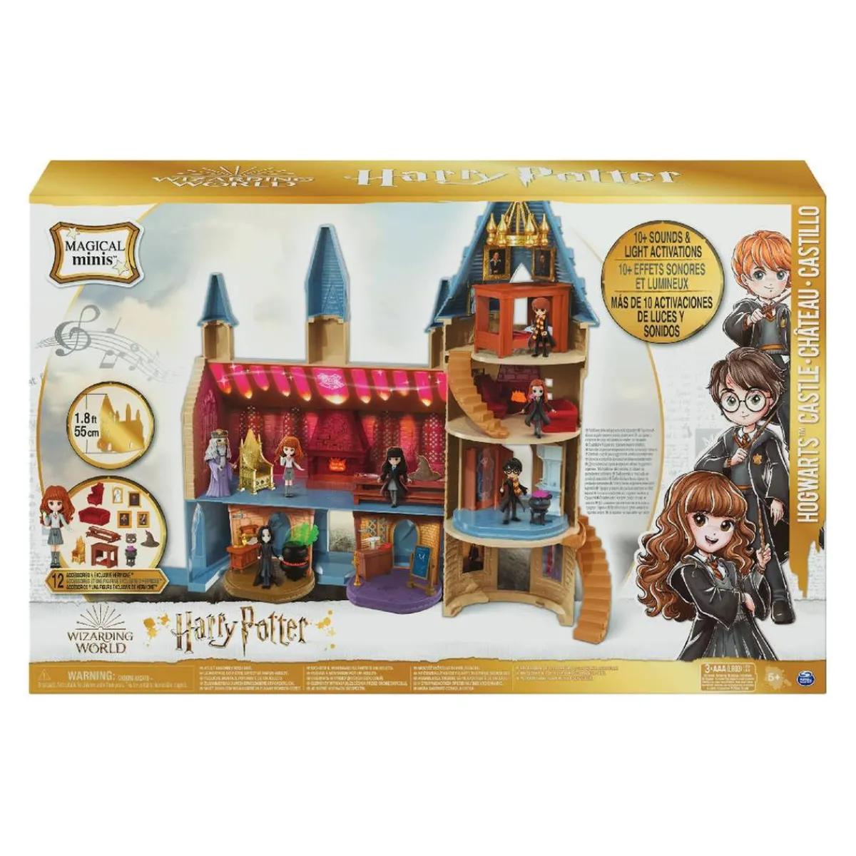 HARRY POTTER Coleccionables Y Mini Mundos*- Playset castillo de Hogwarts