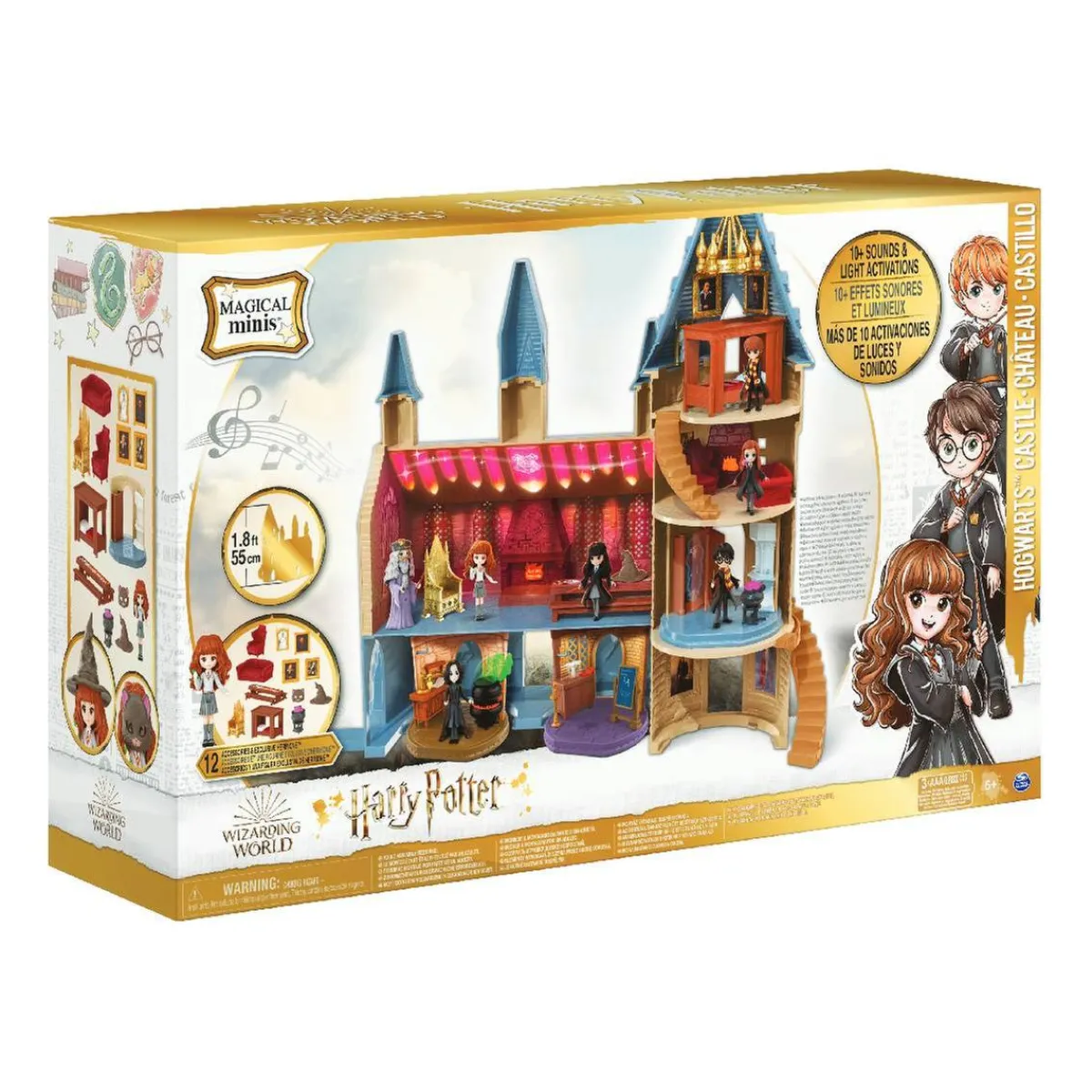 HARRY POTTER Coleccionables Y Mini Mundos*- Playset castillo de Hogwarts