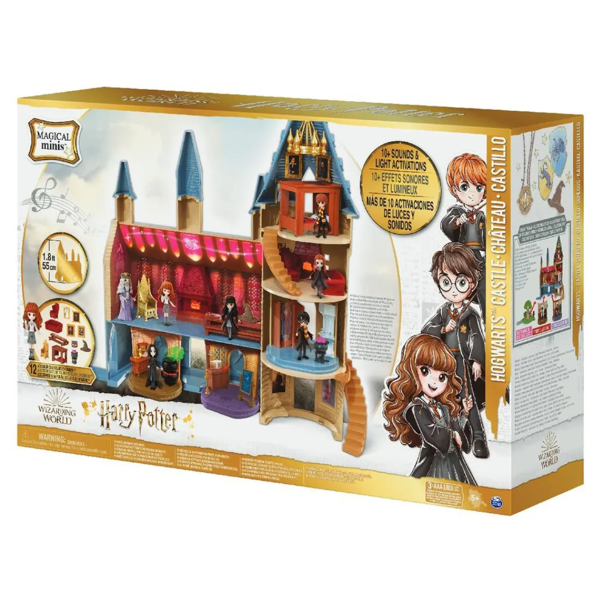 HARRY POTTER Coleccionables Y Mini Mundos*- Playset castillo de Hogwarts