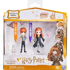 HARRY POTTER Coleccionables Y Mini Mundos*- Ron y Ginny - Pack 2 figuras