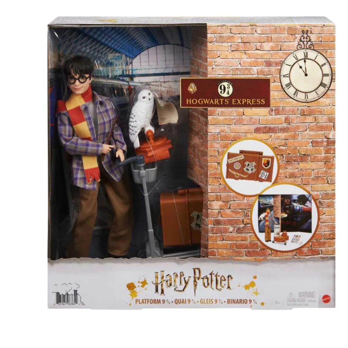 MATTEL Figuras De Acción*Harry Potter en el andén 9 3/4