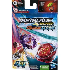 BEY BLADE Figuras De Acción*Hasbro - Beyblade - Beyblade Quad Strike: juego y batalla de trompos surtidos (Varios modelos) ㅤ